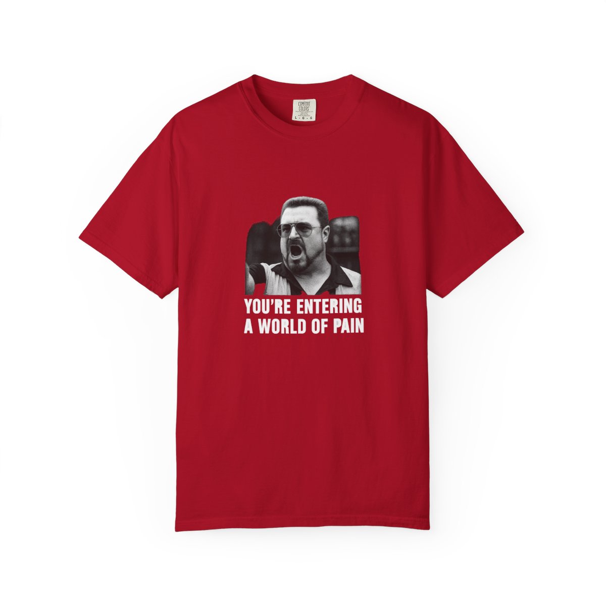 The Big Lebowski 'World of Pain' Bold T-Shirt