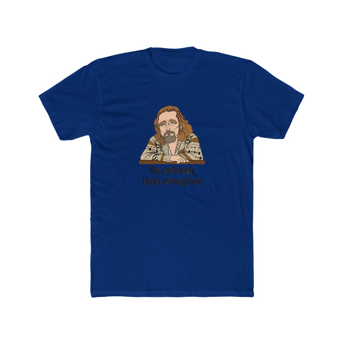 The Big Lebowski Fan Art T Shirt - Dude Abides Movie Gift