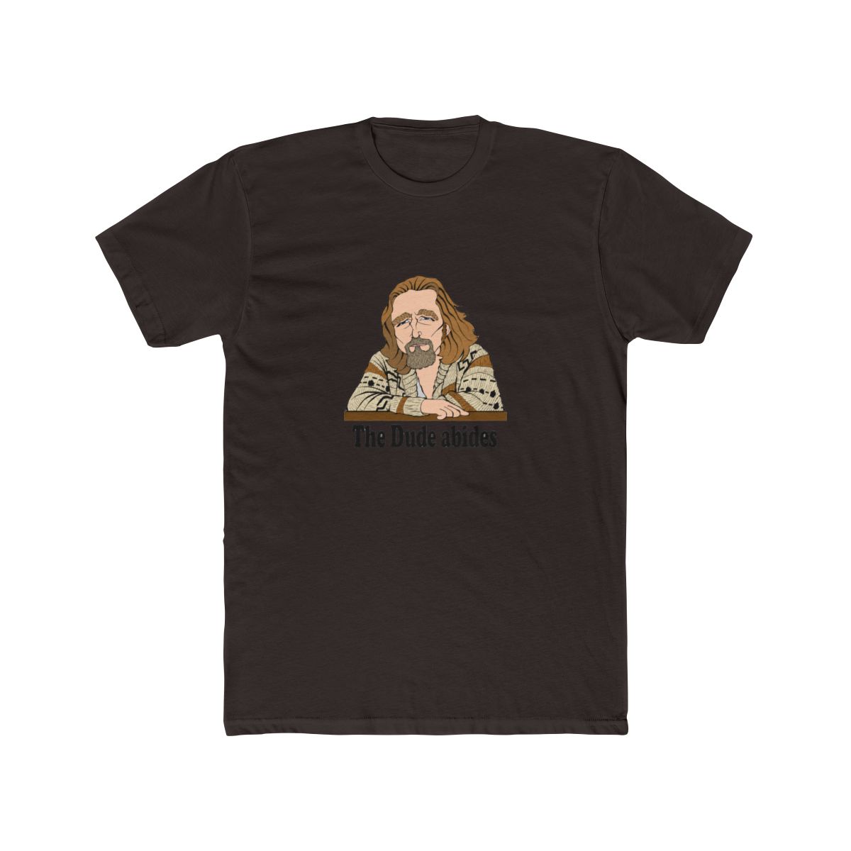 The Big Lebowski The Dude Fan Art T Shirt - Movie Fan Gift - alternate angle 5, merchandise