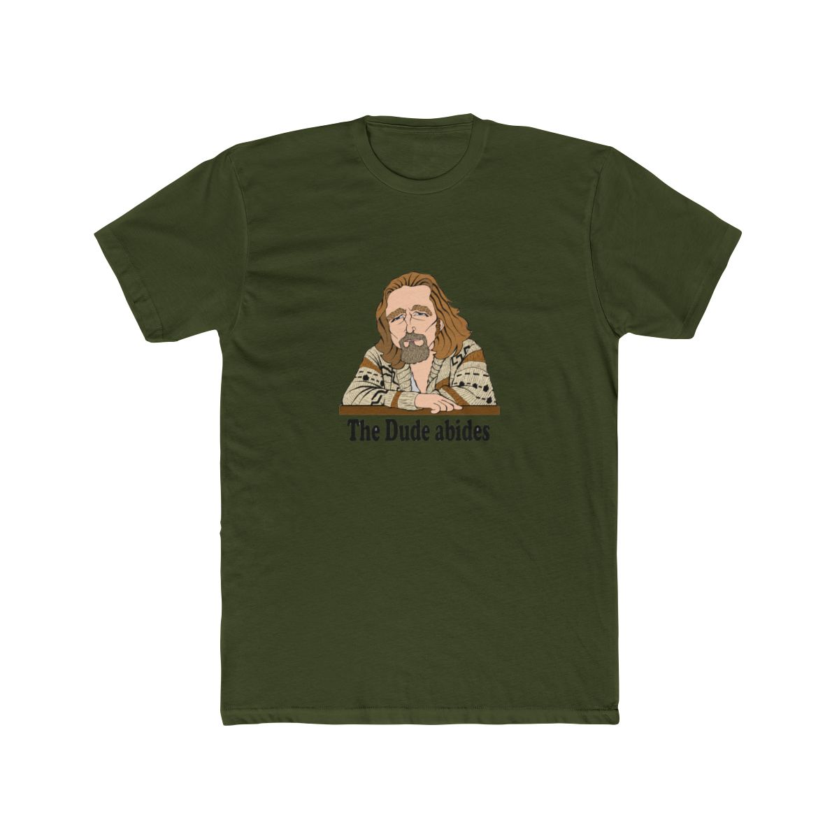 The Big Lebowski The Dude Fan Art T Shirt - Movie Fan Gift - alternate angle 3, merchandise