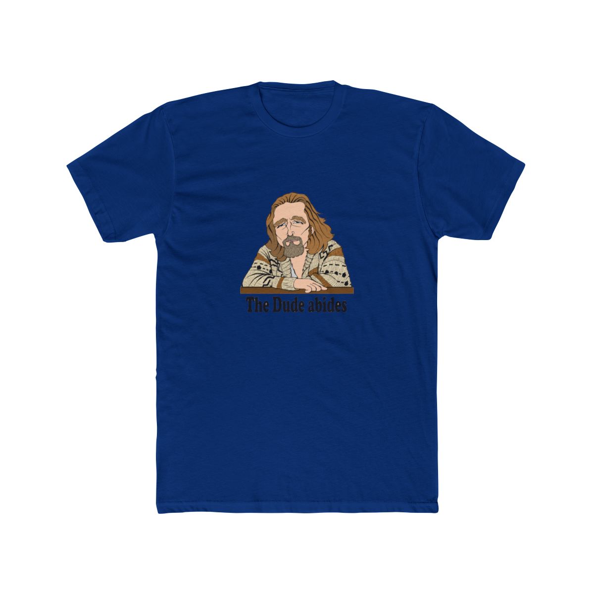 The Big Lebowski The Dude Fan Art T Shirt - Movie Fan Gift - alternate angle 2, merchandise