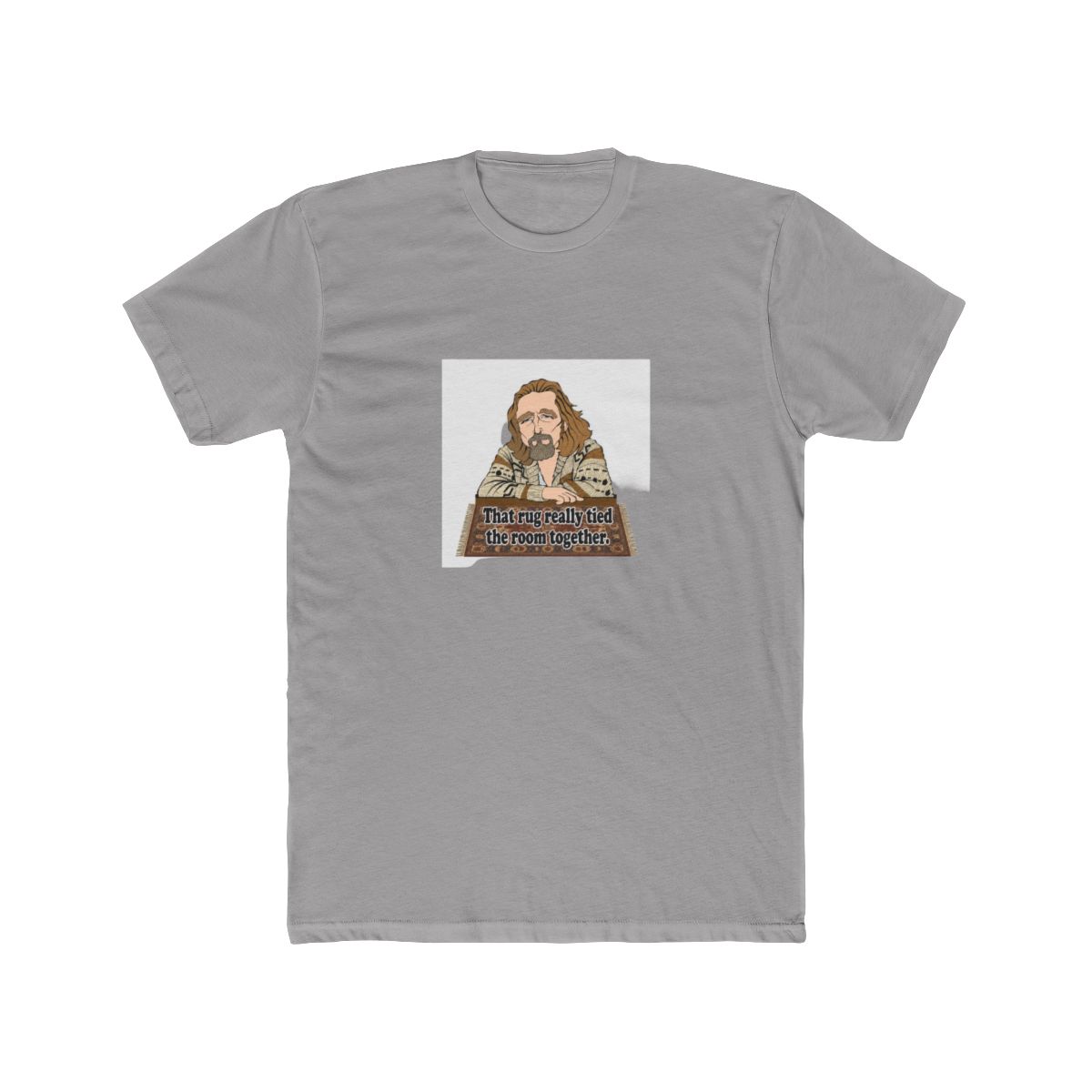 The Big Lebowski Dude Abides Fan Art T Shirt - Movie Buff Gift