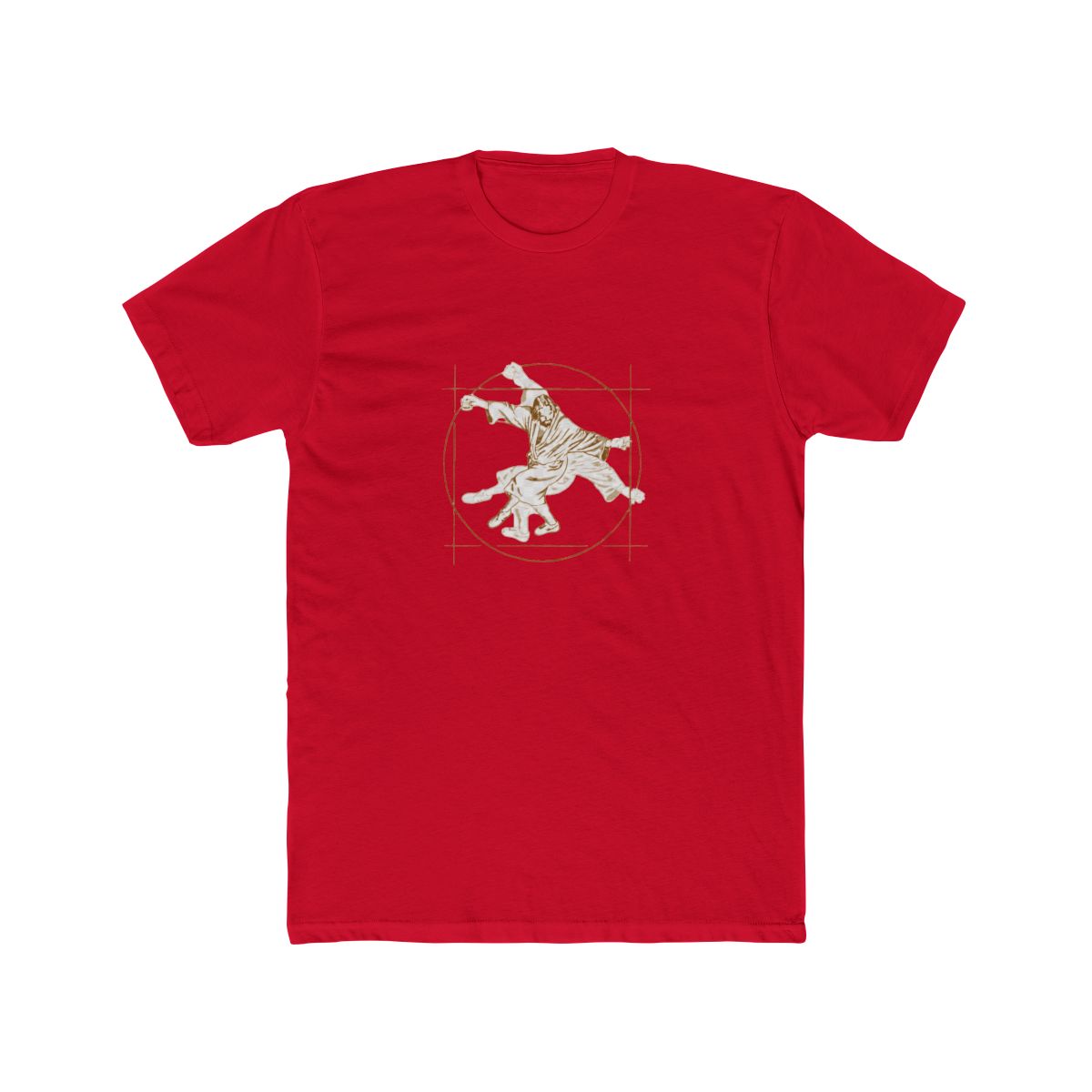 Vitruvian Dude - Big Lebowski Yoga Pose T Shirt