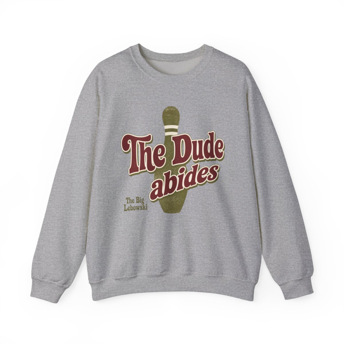 The Big Lebowski "The Dude abides" Crewneck