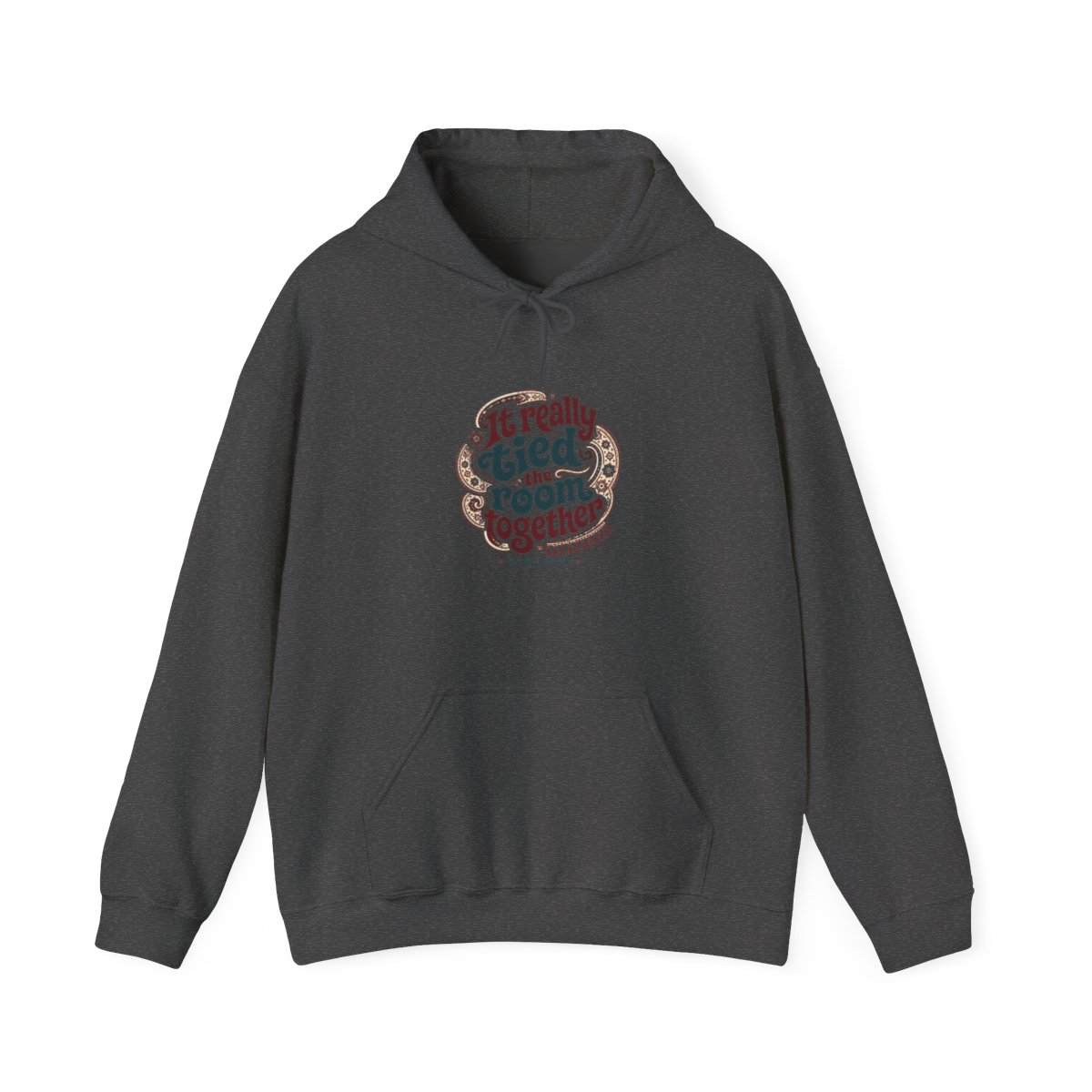 The Big Lebowski "It really tied the room together" Hoodie - alternate angle 3, merchandise