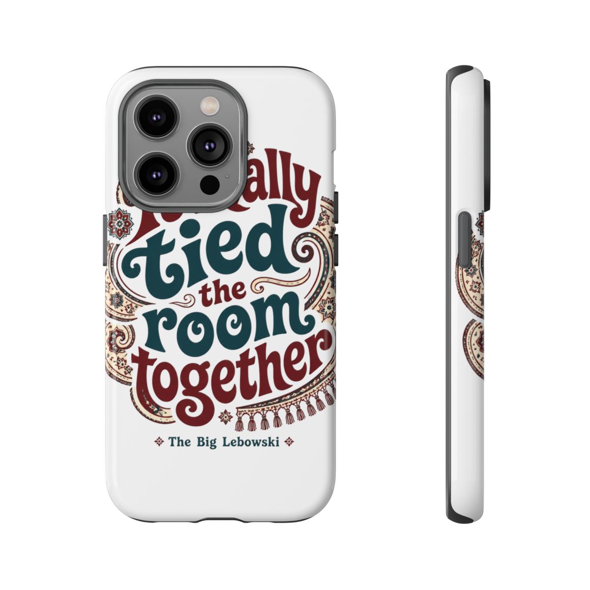 The Big Lebowski "It really tied the room together" Phone Case - alternate angle 4, merchandise