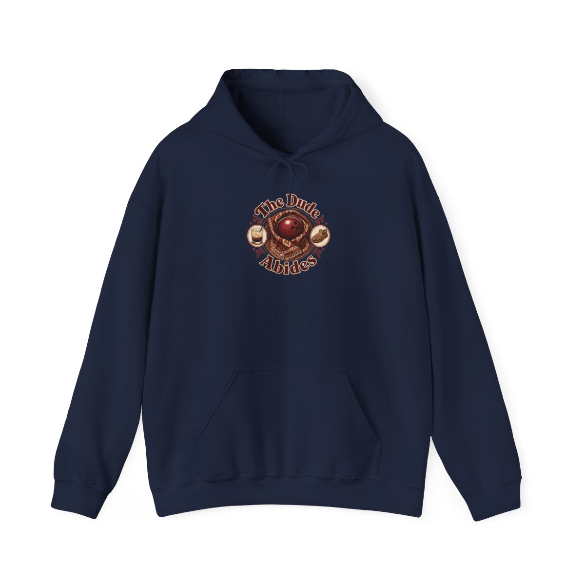 The Big Lebowski "The Dude Abides" Hoodie - alternate angle 3, merchandise