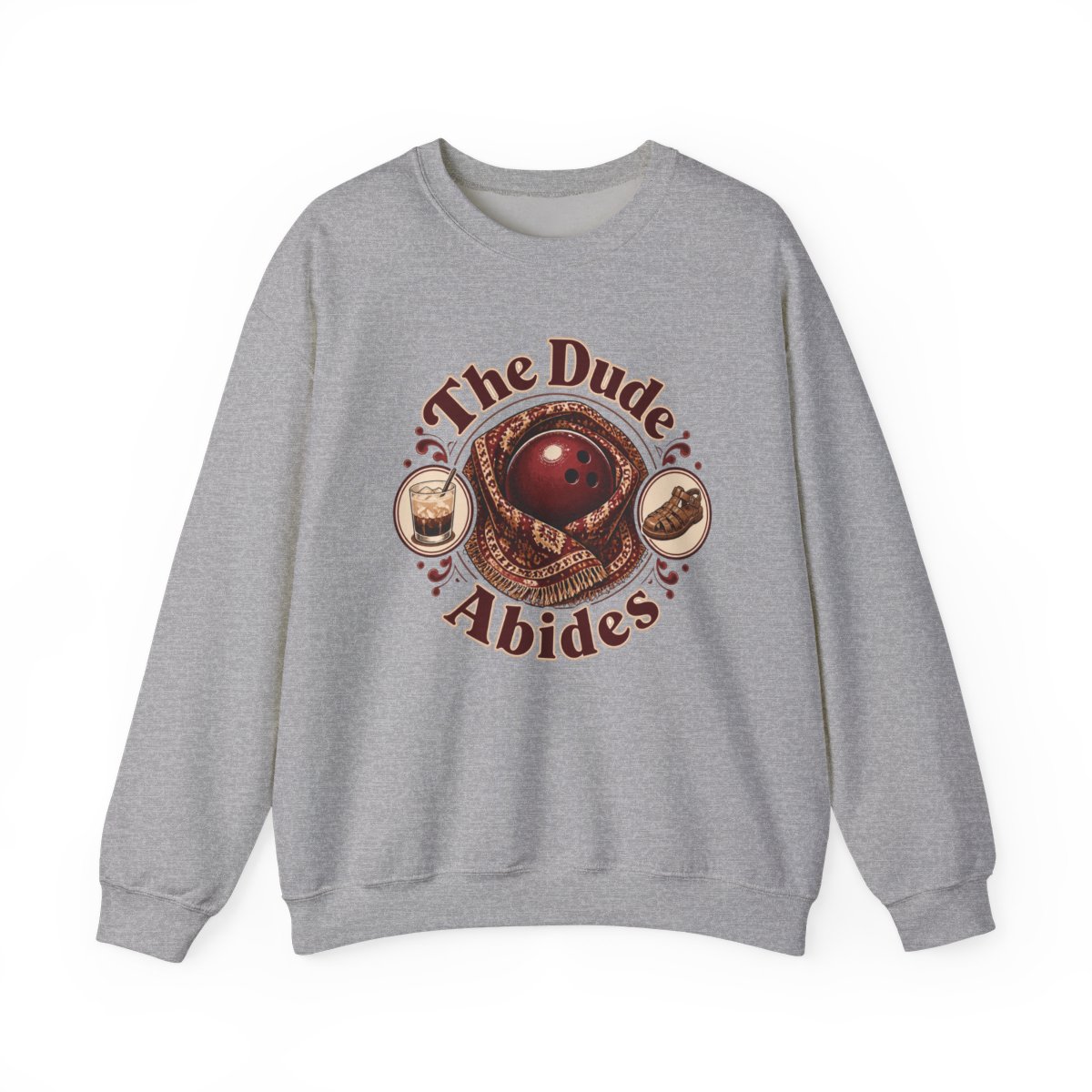 The Big Lebowski "The Dude Abides" Crewneck