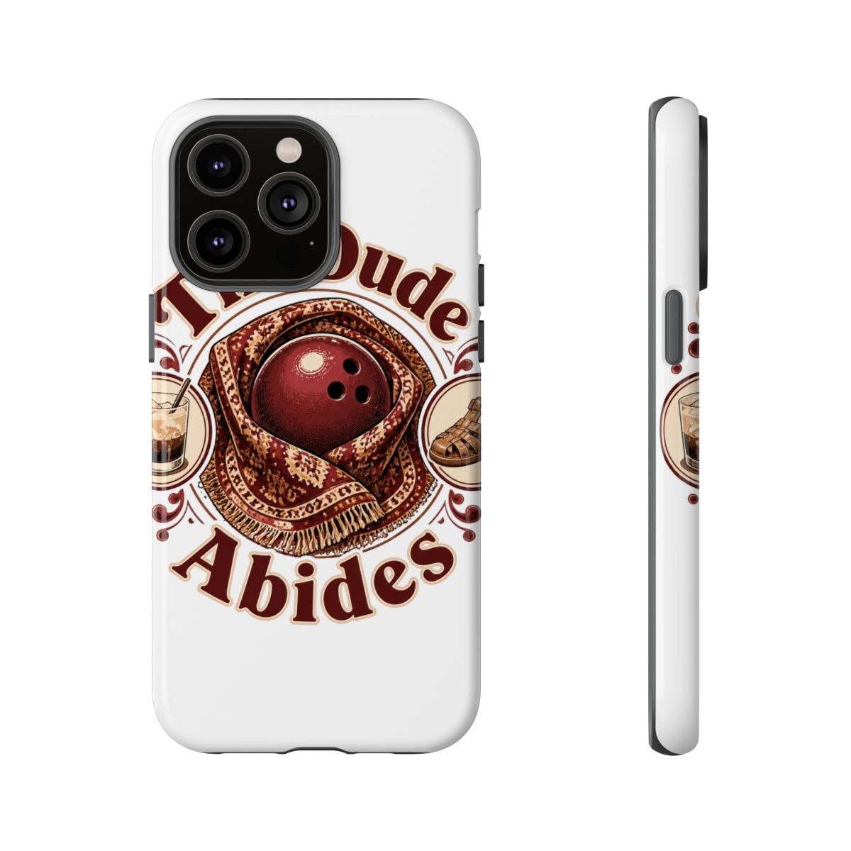 The Big Lebowski "The Dude Abides" Phone Case - alternate angle 5, merchandise