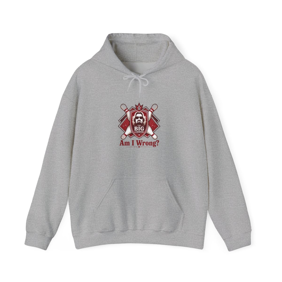 The Big Lebowski "Am I Wrong?" Hoodie - alternate angle 2, merchandise