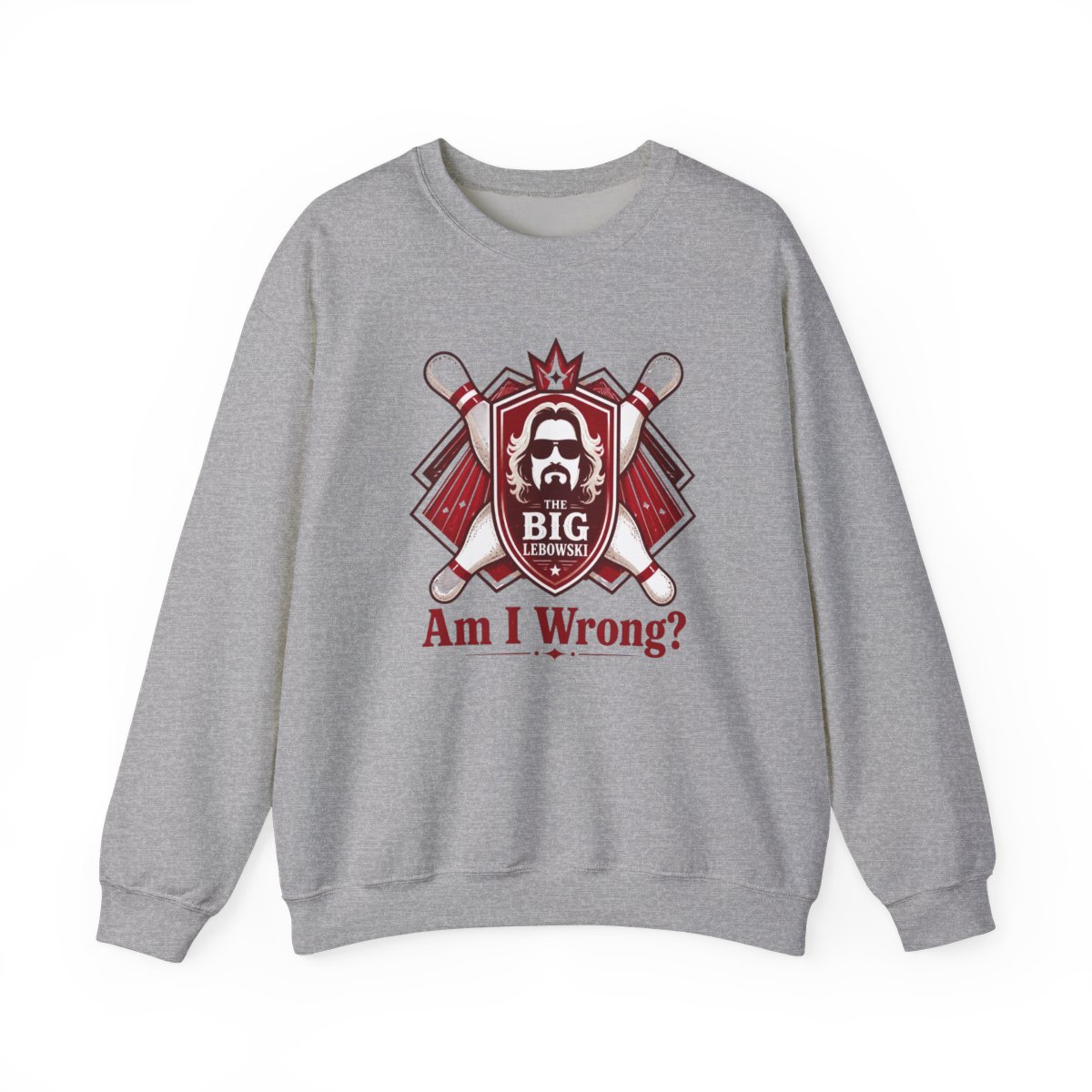 The Big Lebowski "Am I Wrong?" Crewneck