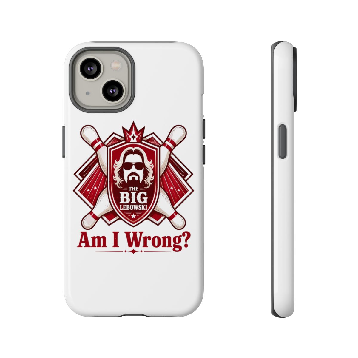 The Big Lebowski "Am I Wrong?" Phone Case - alternate angle 3, merchandise