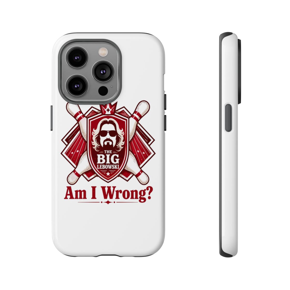 The Big Lebowski "Am I Wrong?" Phone Case - alternate angle 4, merchandise