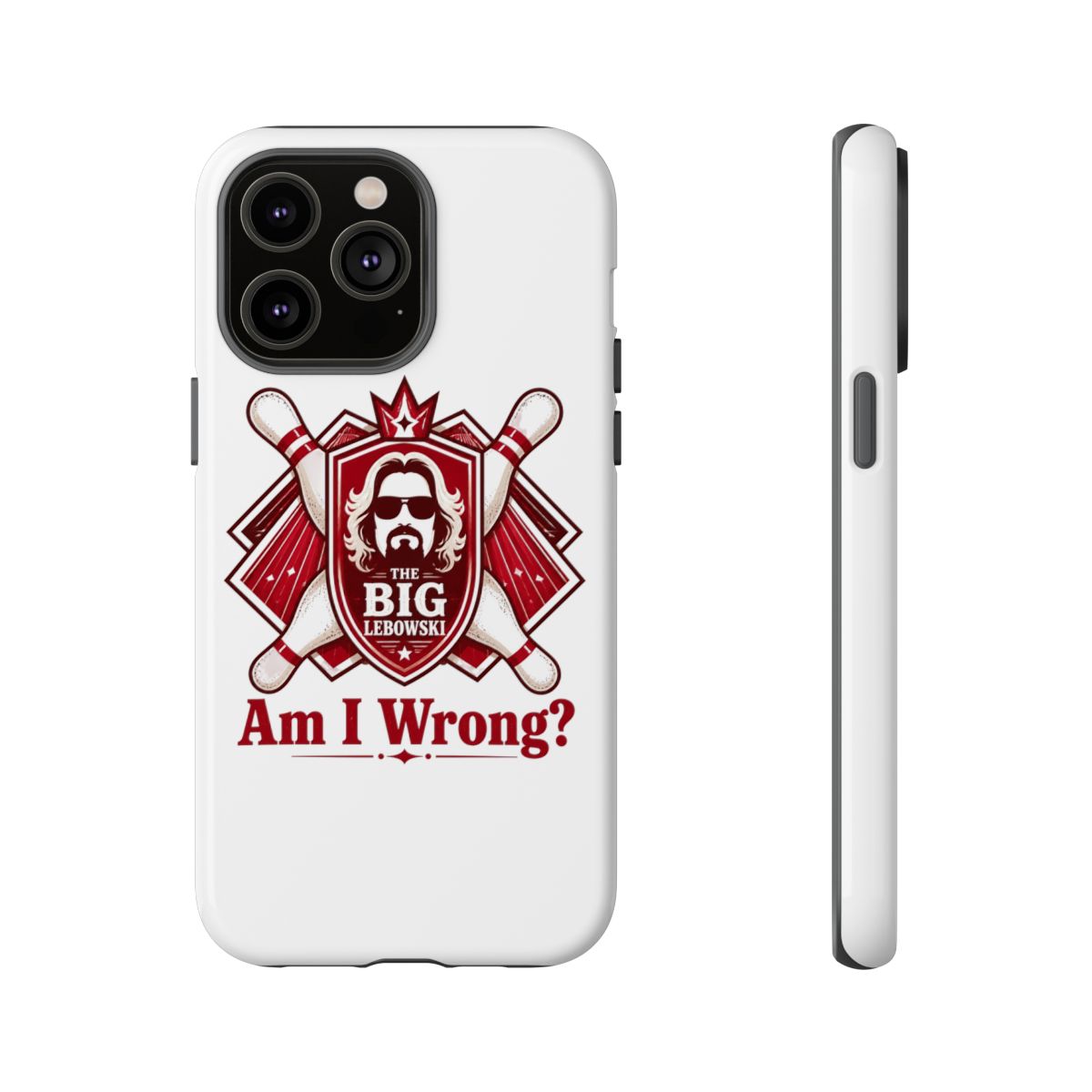 The Big Lebowski "Am I Wrong?" Phone Case - alternate angle 5, merchandise