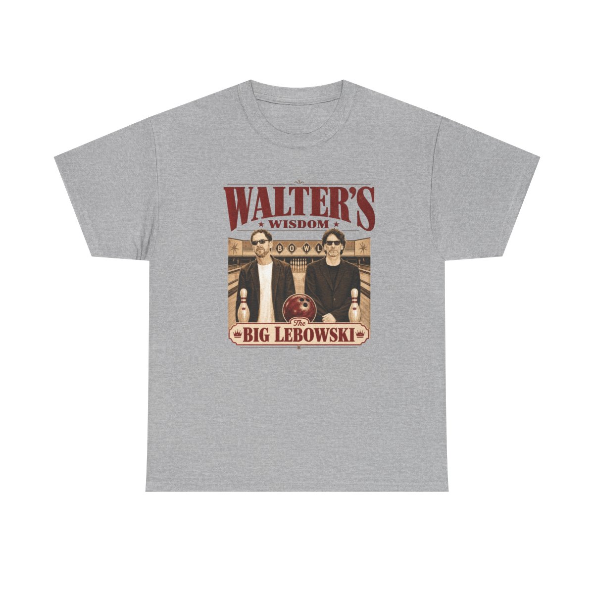 The Big Lebowski "Walter" Unisex Tee - alternate angle 2, merchandise