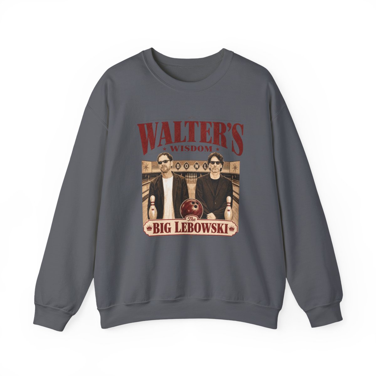 The Big Lebowski "Walter" Crewneck - alternate angle 3, merchandise