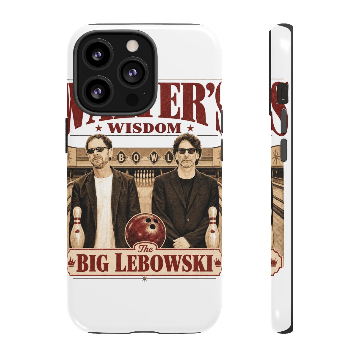 The Big Lebowski "Walter" Phone Case - alternate angle 1, merchandise