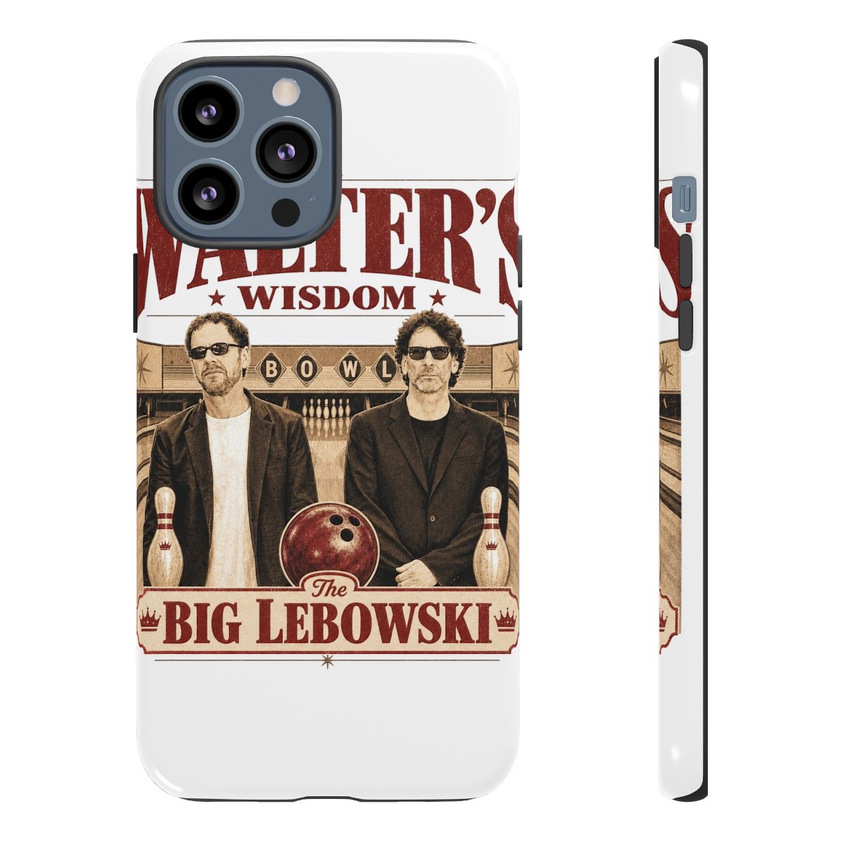 The Big Lebowski "Walter" Phone Case - alternate angle 2, merchandise