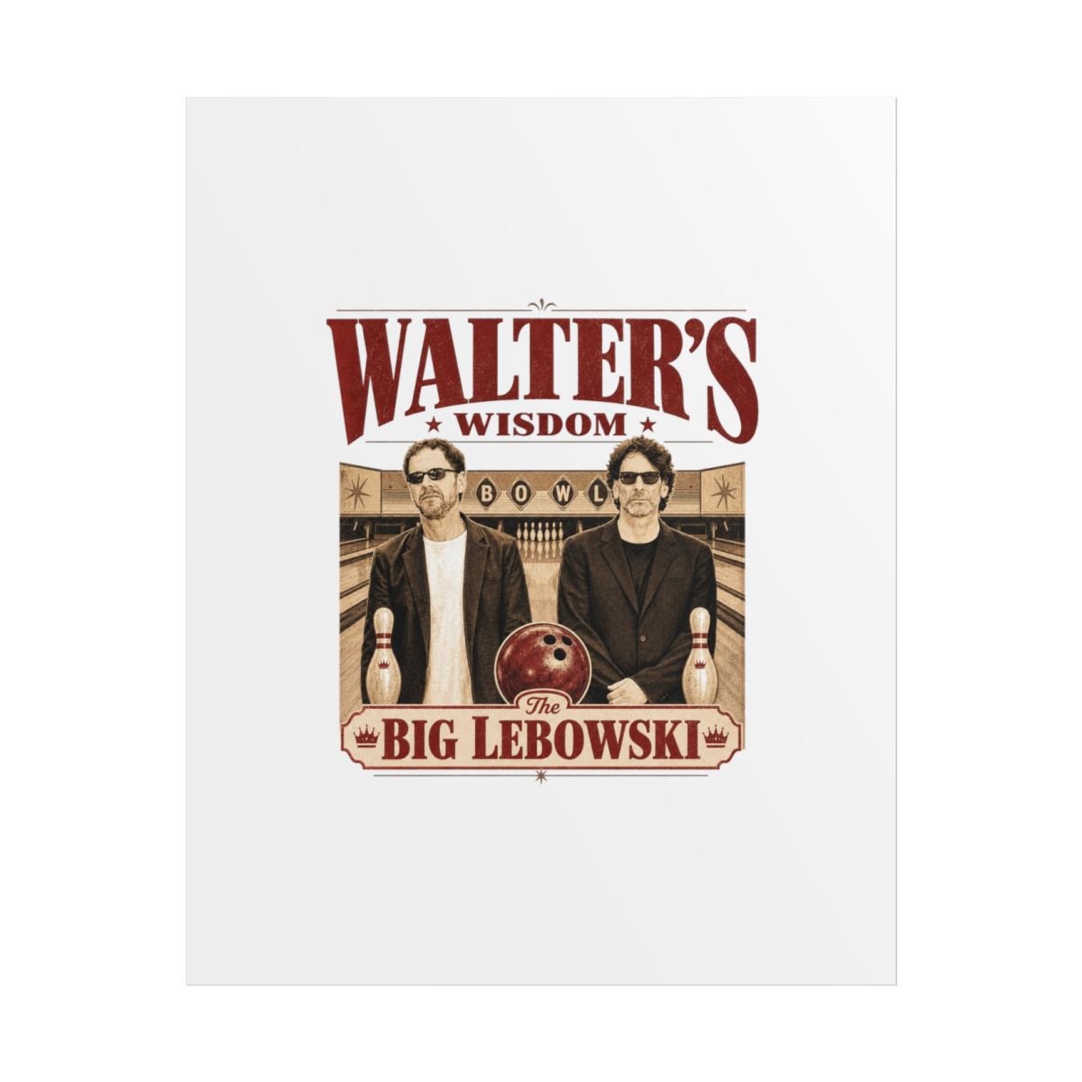 The Big Lebowski "Walter" Poster - Official Posters & Wall Art merchandise