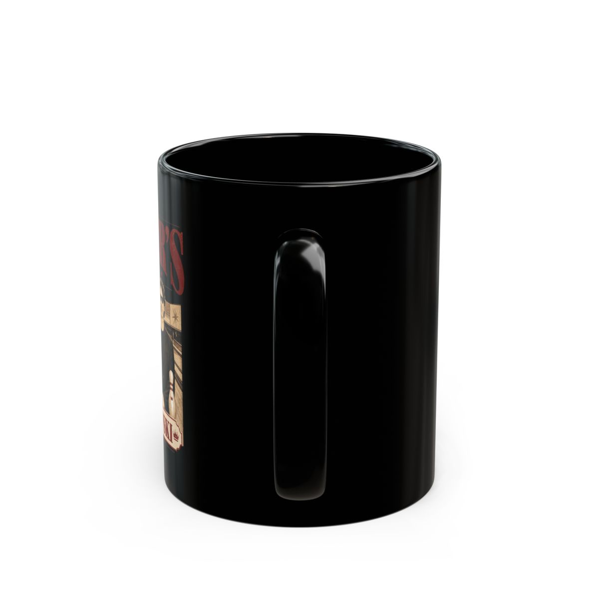 The Big Lebowski "Walter" Black Mug - alternate angle 4, merchandise