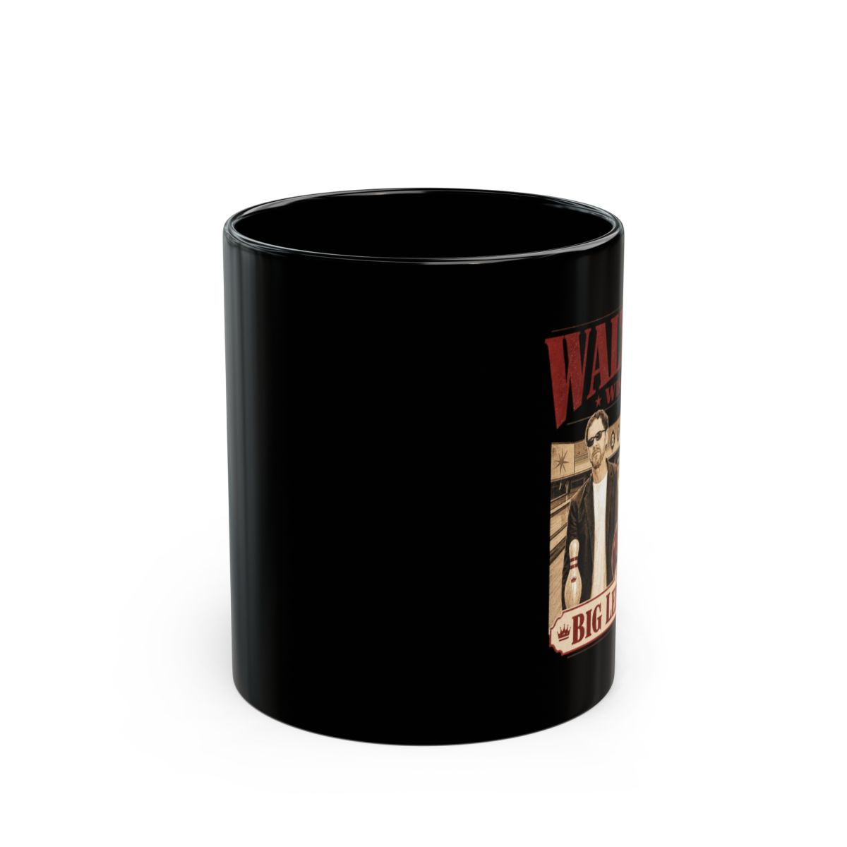 The Big Lebowski "Walter" Black Mug - alternate angle 1, merchandise