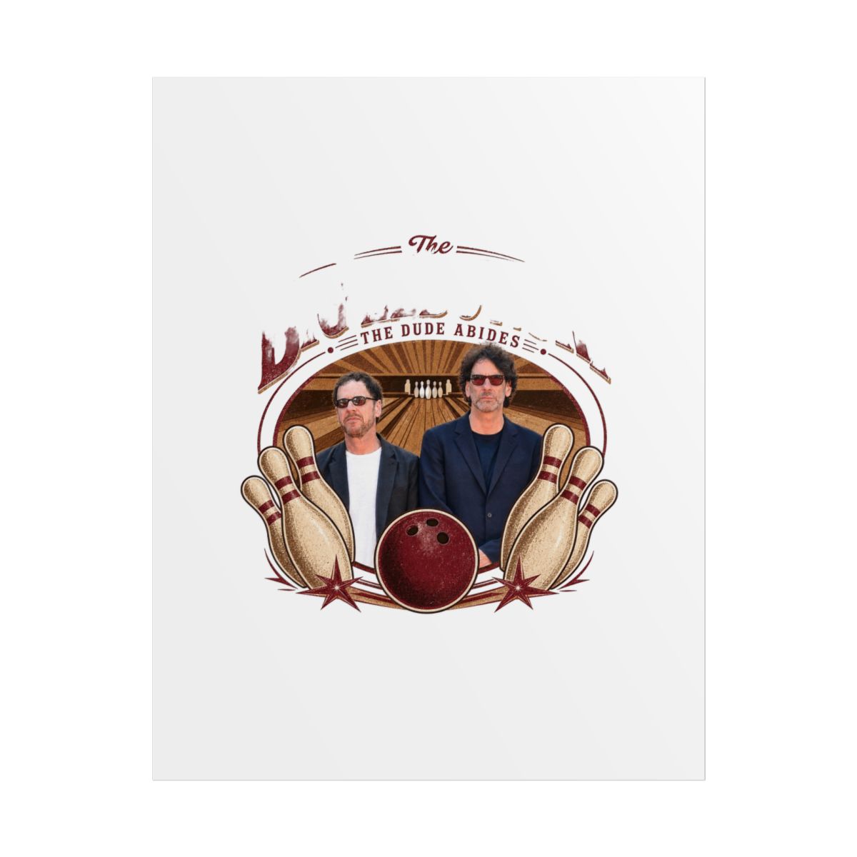 The Big Lebowski "The Big Lebowski" Poster - alternate angle 1, merchandise