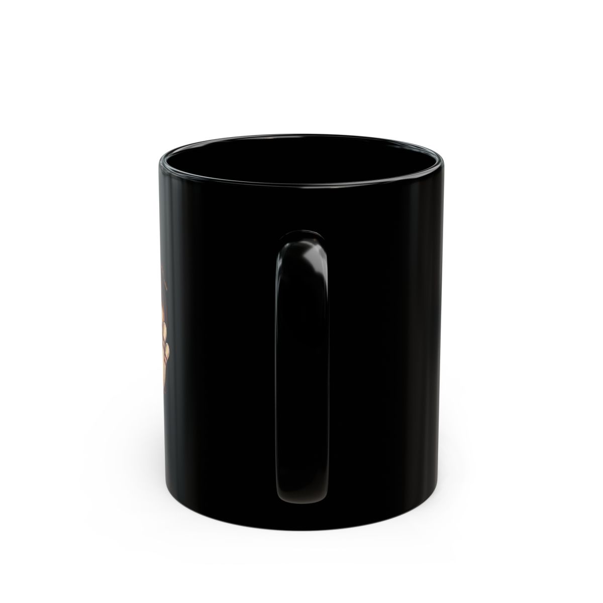 The Big Lebowski "The Big Lebowski" Black Mug - alternate angle 4, merchandise
