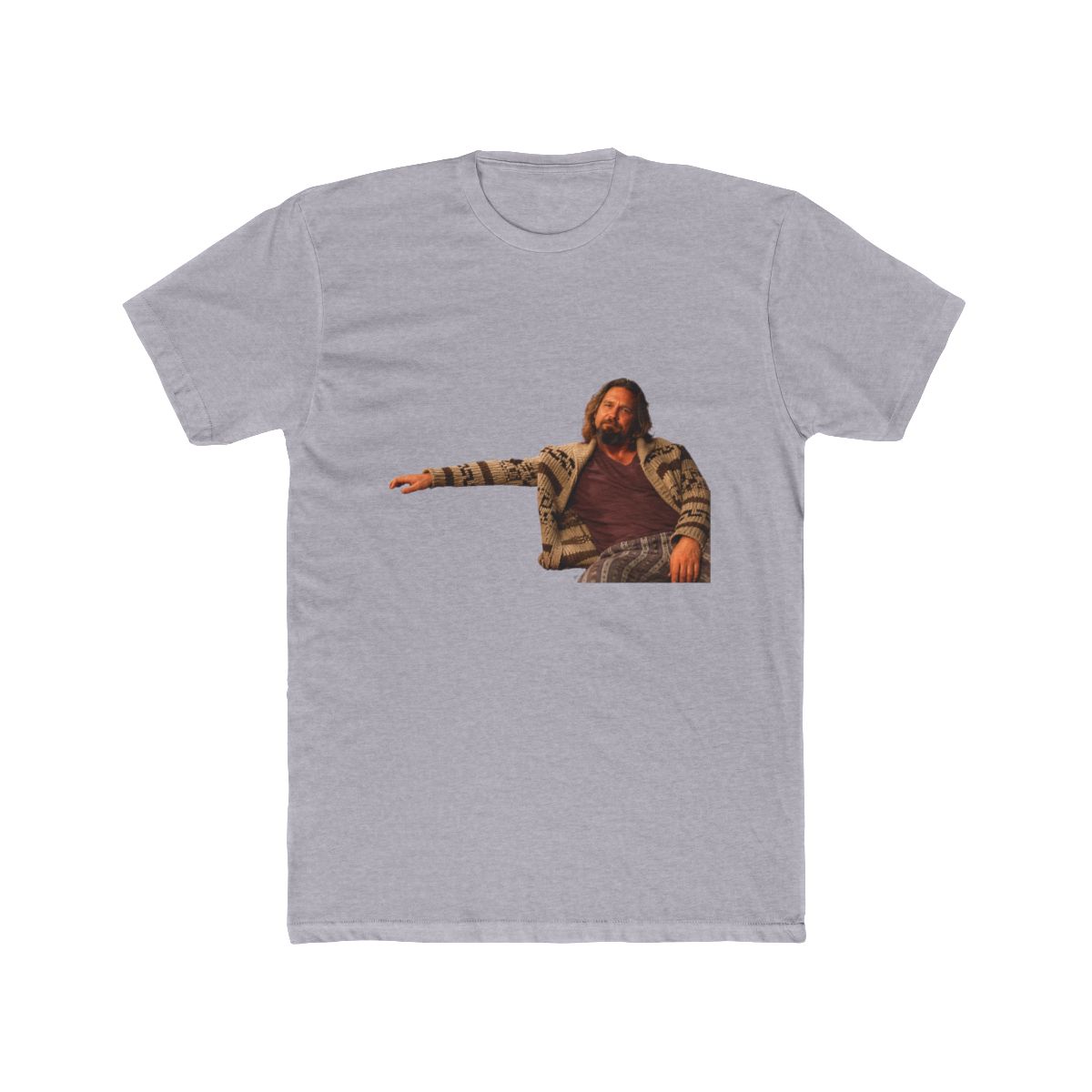 The Big Lebowski Reclined T Shirt - alternate angle 3, merchandise