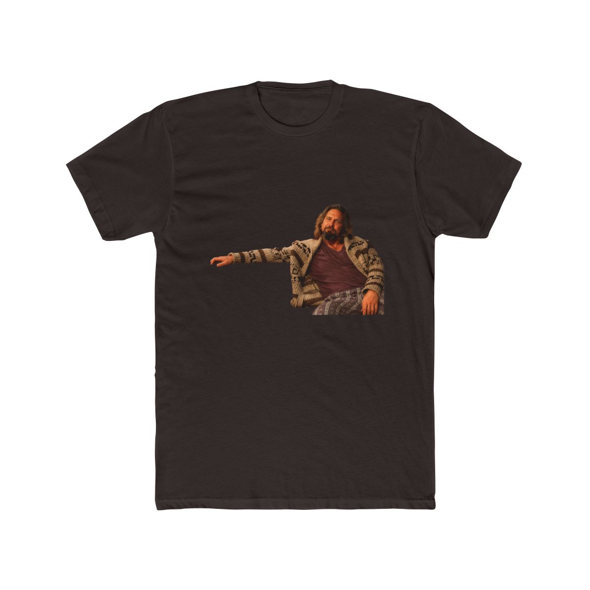 The Big Lebowski Reclined T Shirt - alternate angle 2, merchandise