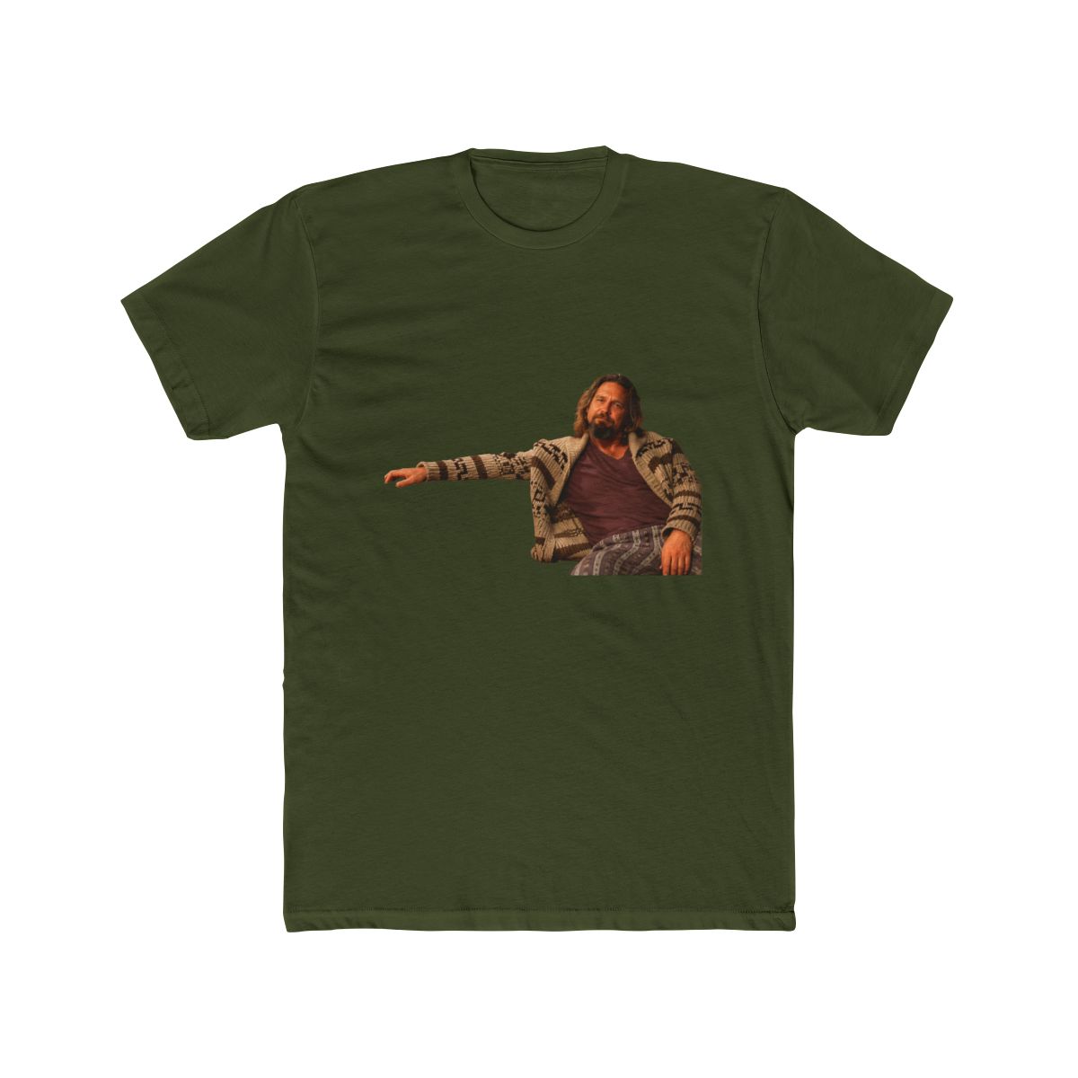 The Big Lebowski Reclined T Shirt - alternate angle 4, merchandise