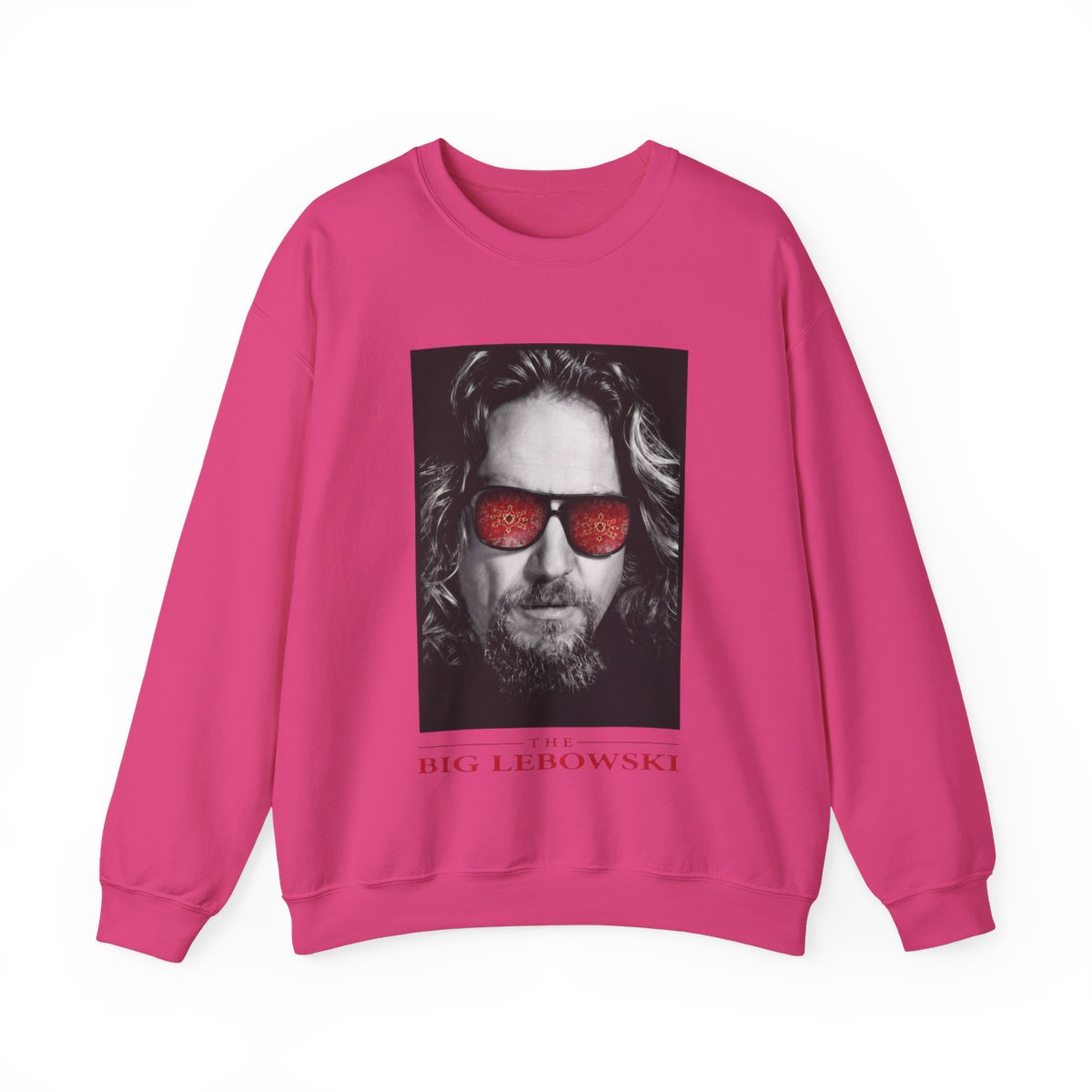 The Big Lebowski Big Face Poster T-Shirts - alternate angle 2, merchandise