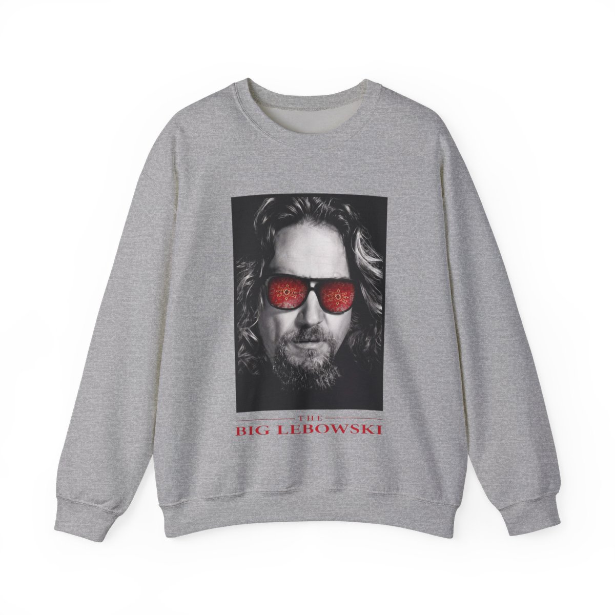 The Big Lebowski Big Face Poster T-Shirts - alternate angle 3, merchandise