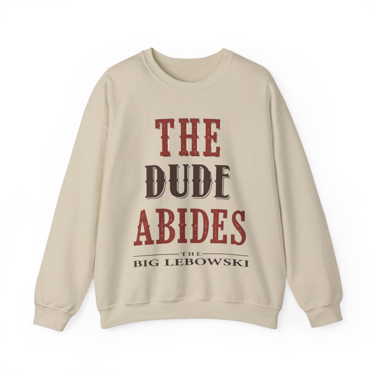 The Big Lebowski Dude Abides T-Shirts - alternate angle 4, merchandise