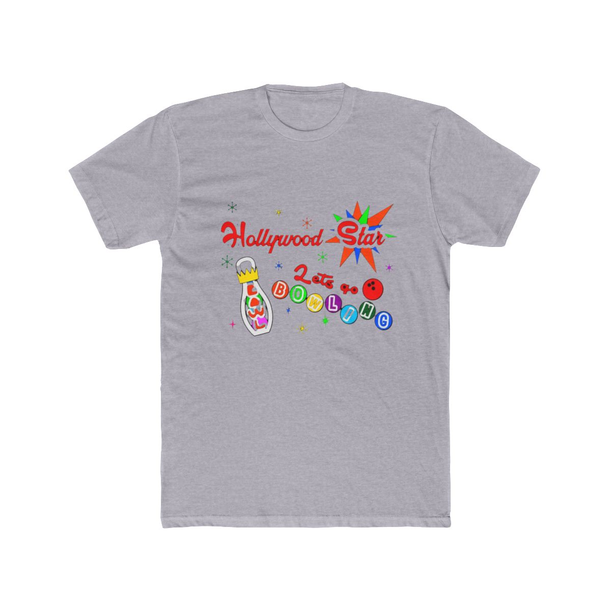 Hollywood Star Bowling Alley - Big Lebowski Movie T Shirt | The Big Lebowski - alternate angle 5, merchandise