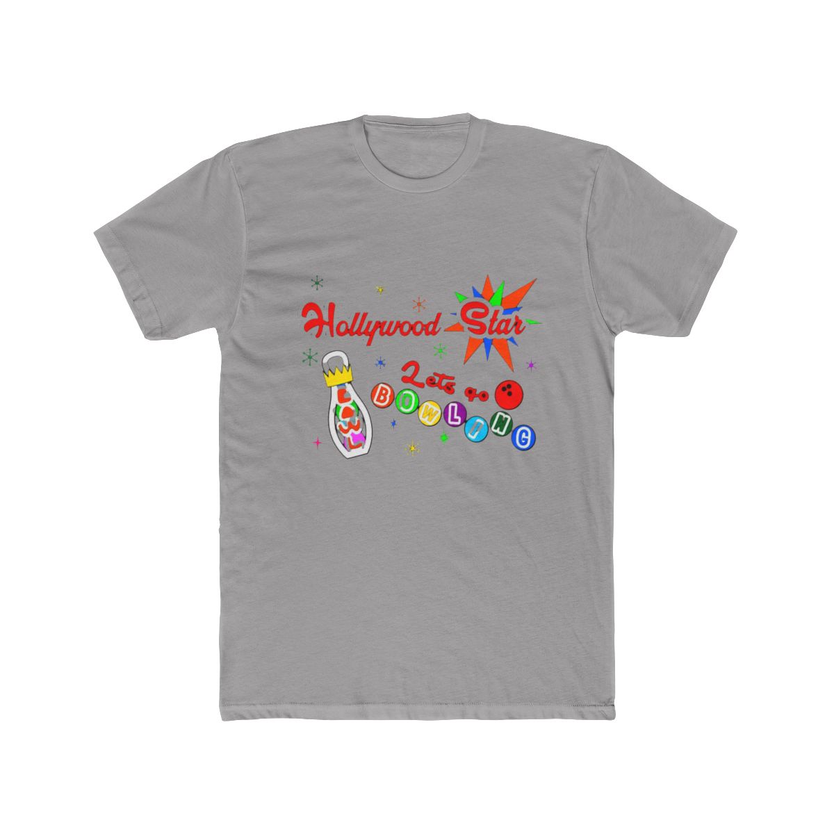 Hollywood Star Bowling Alley - Big Lebowski Movie T Shirt | The Big Lebowski - alternate angle 2, merchandise