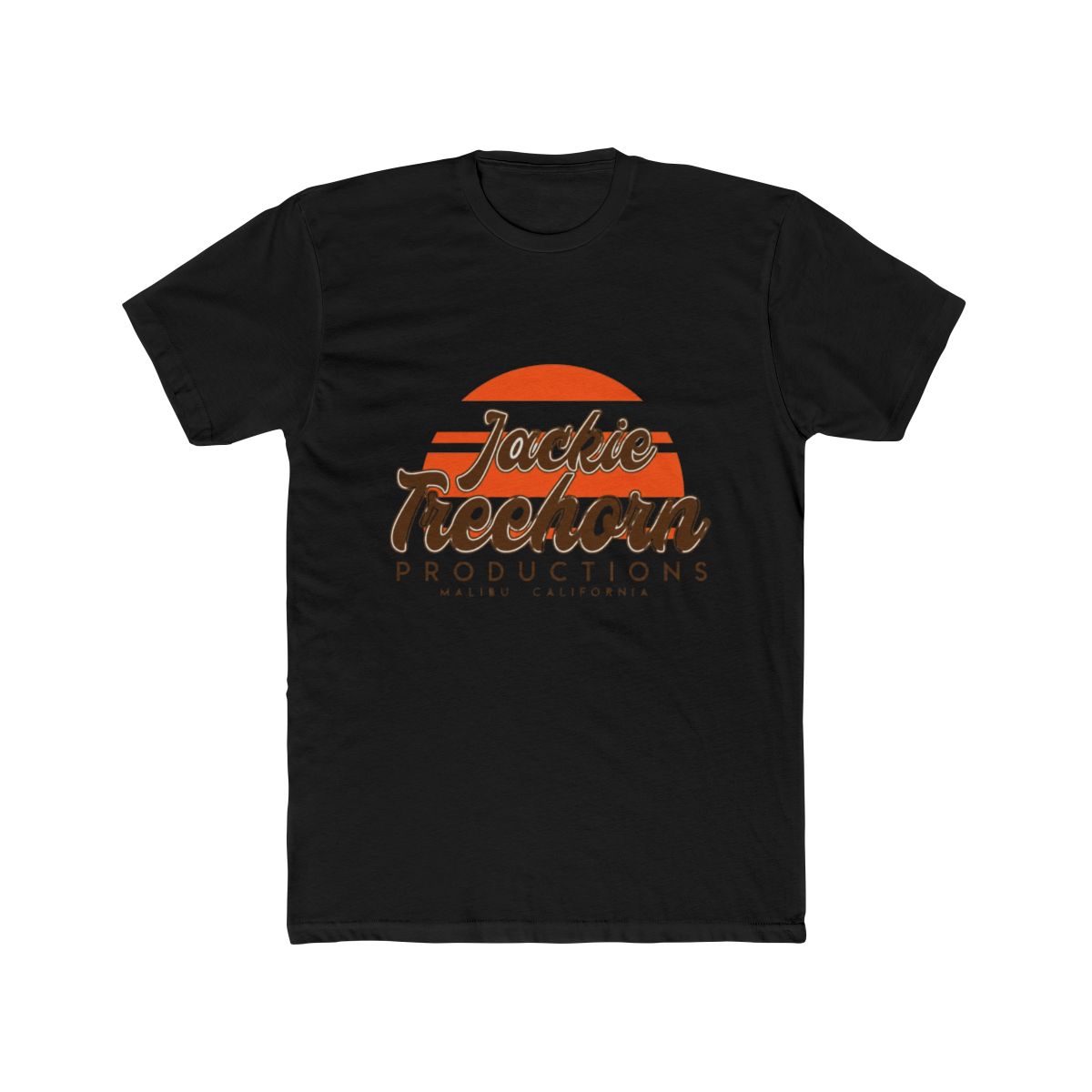 Jackie Treehorn Productions Logo Big Lebowski T Shirt | The Big Lebowski - alternate angle 3, merchandise