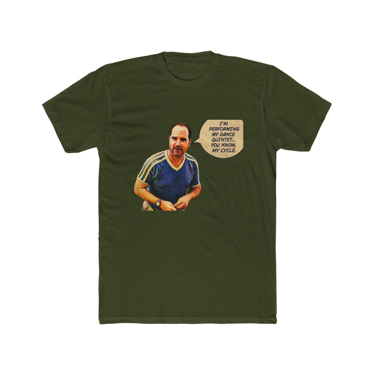 MARTY'S DANCE QUINTET - BIG LEBOWSKI T Shirt | The Big Lebowski - alternate angle 3, merchandise