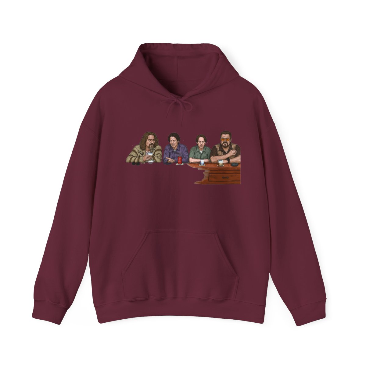 The Big Lebowski Hoodie - alternate angle 3, merchandise
