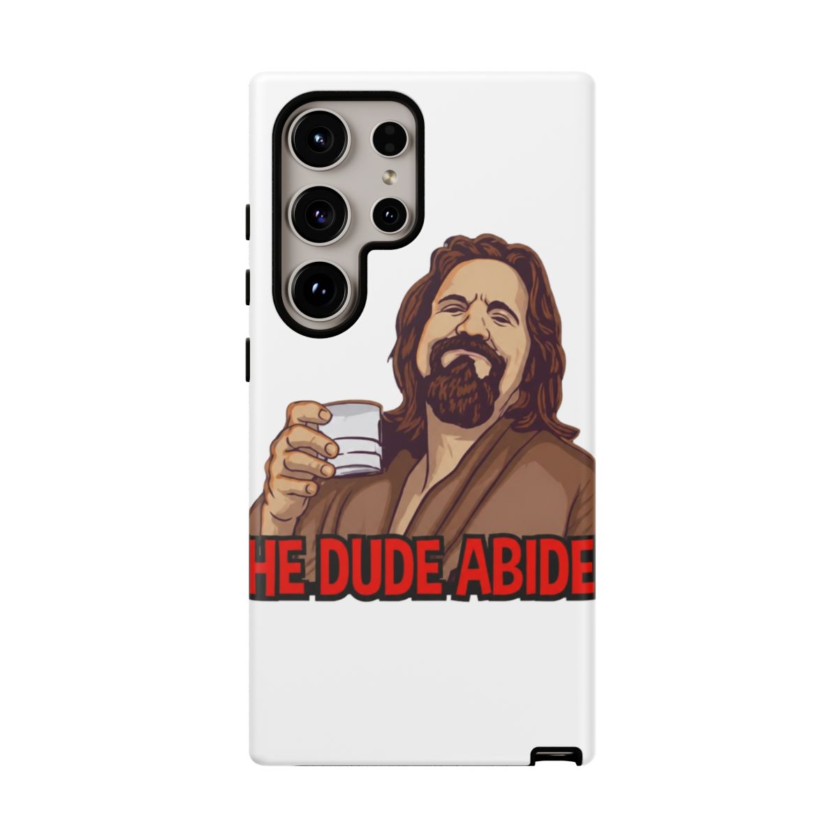 big lebowski the dude abides Phone Case | The Big Lebowski - alternate angle 1, merchandise