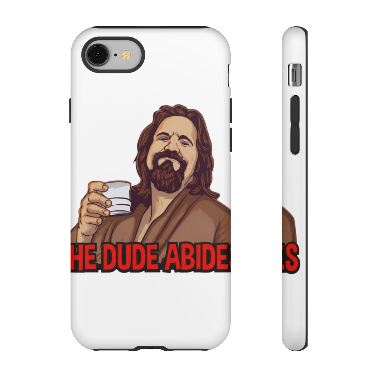 big lebowski the dude abides Phone Case | The Big Lebowski - alternate angle 1, merchandise