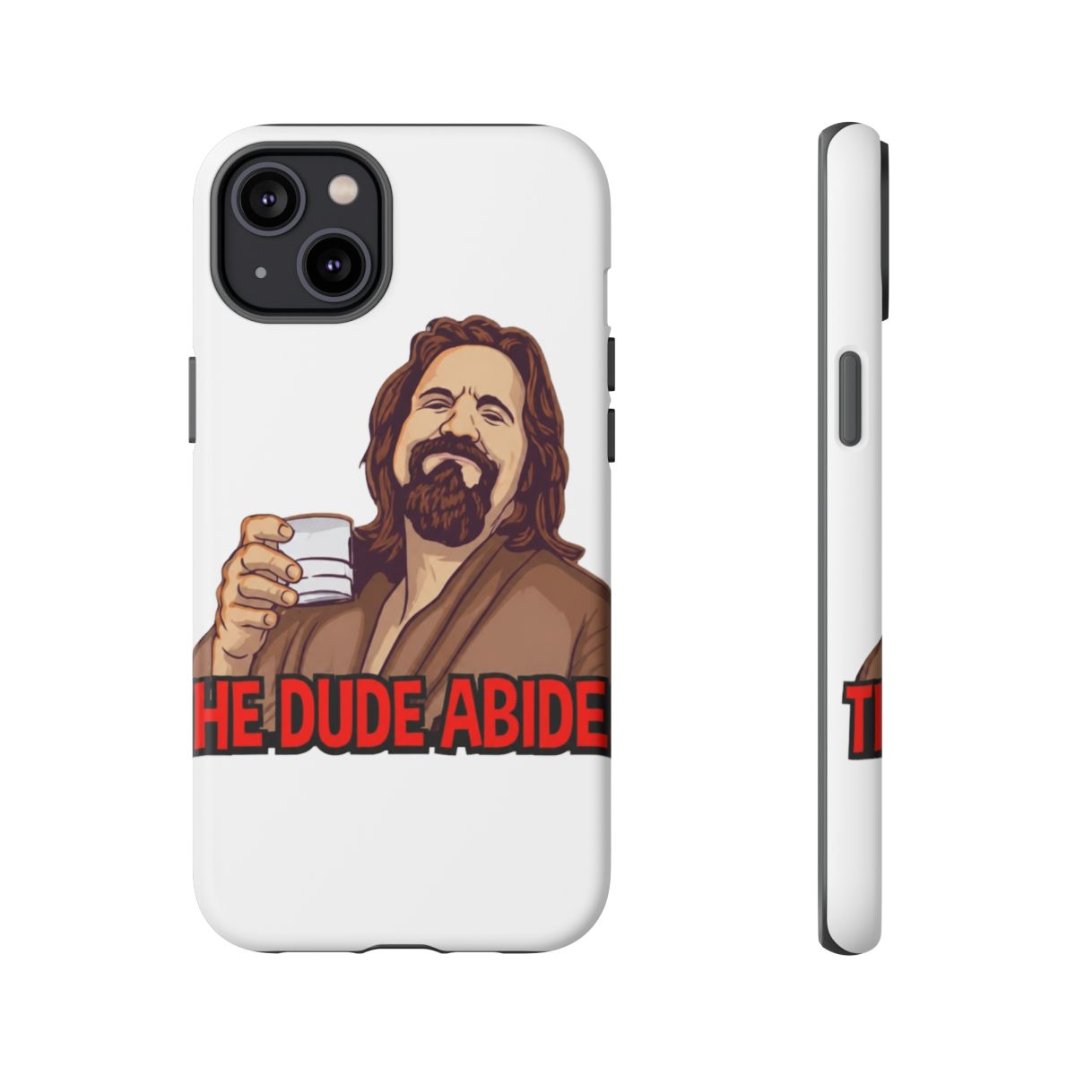 big lebowski the dude abides Phone Case | The Big Lebowski - alternate angle 3, merchandise