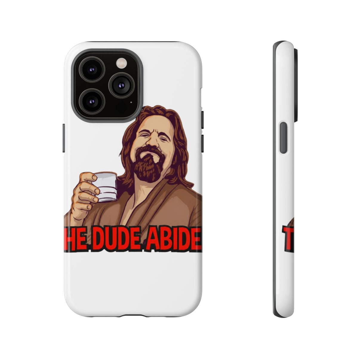 big lebowski the dude abides Phone Case | The Big Lebowski - alternate angle 4, merchandise