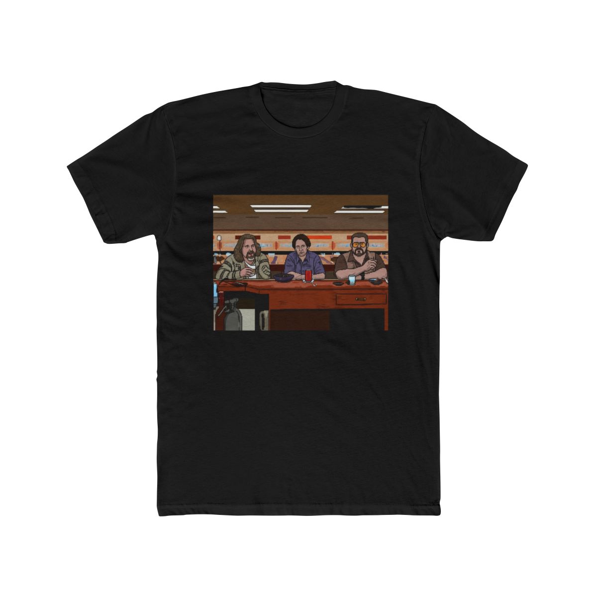 The Big Lebowski T Shirt - alternate angle 2, merchandise