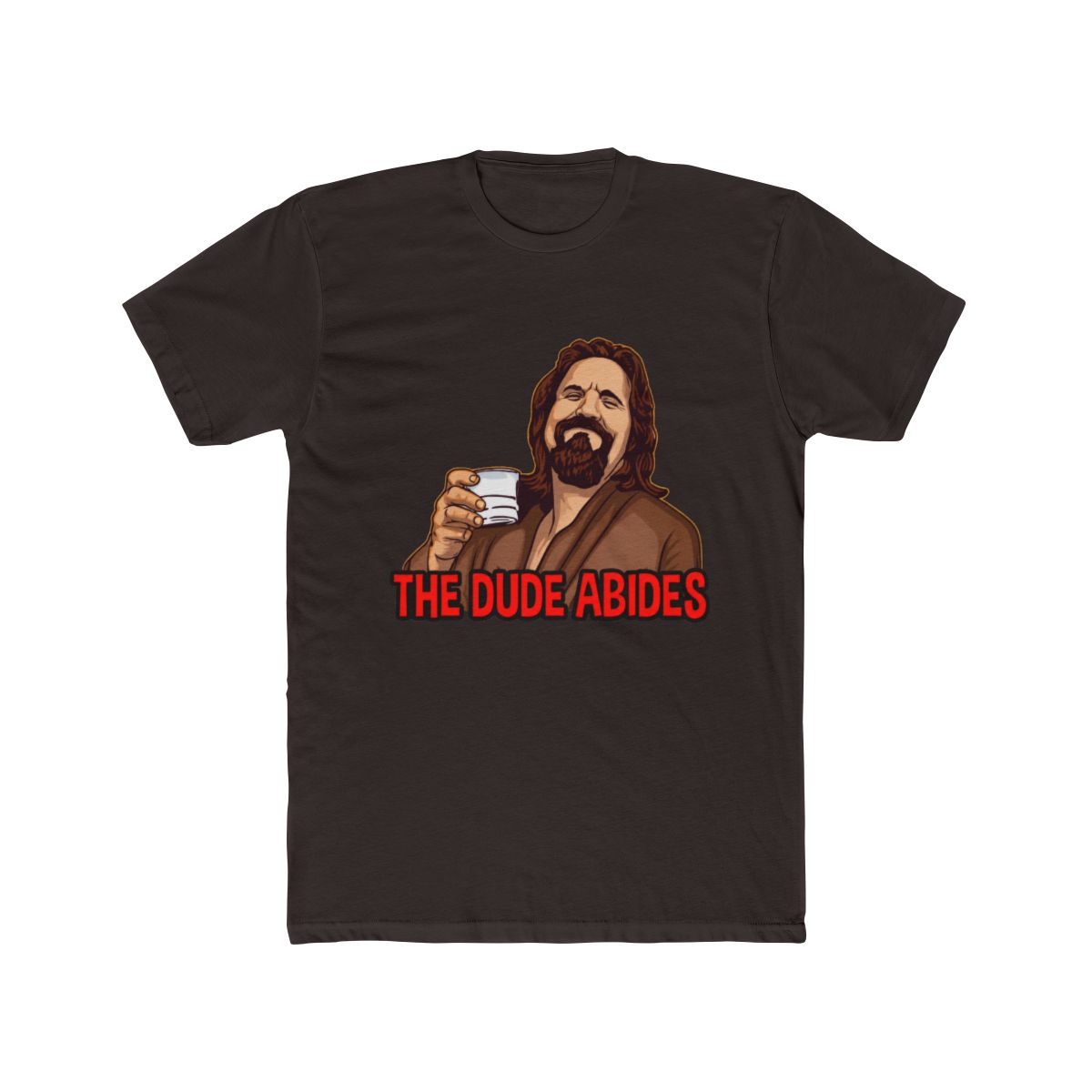 big lebowski the dude abides T Shirt | The Big Lebowski - alternate angle 3, merchandise
