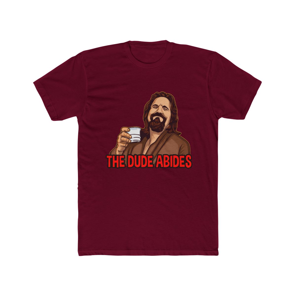 big lebowski the dude abides T Shirt | The Big Lebowski