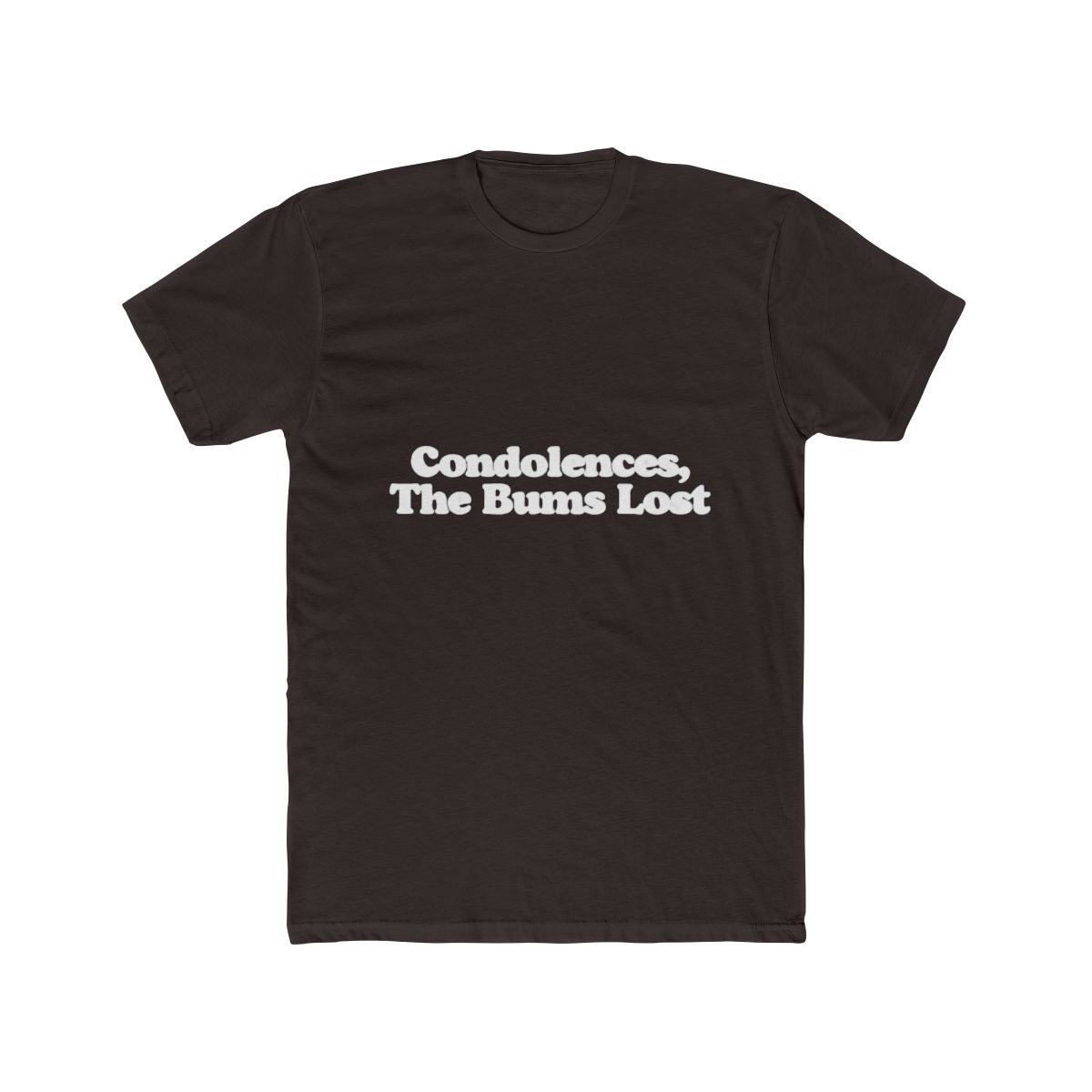Condolence The Bums Lost Big Lebowski Quote T Shirt | The Big Lebowski - alternate angle 5, merchandise