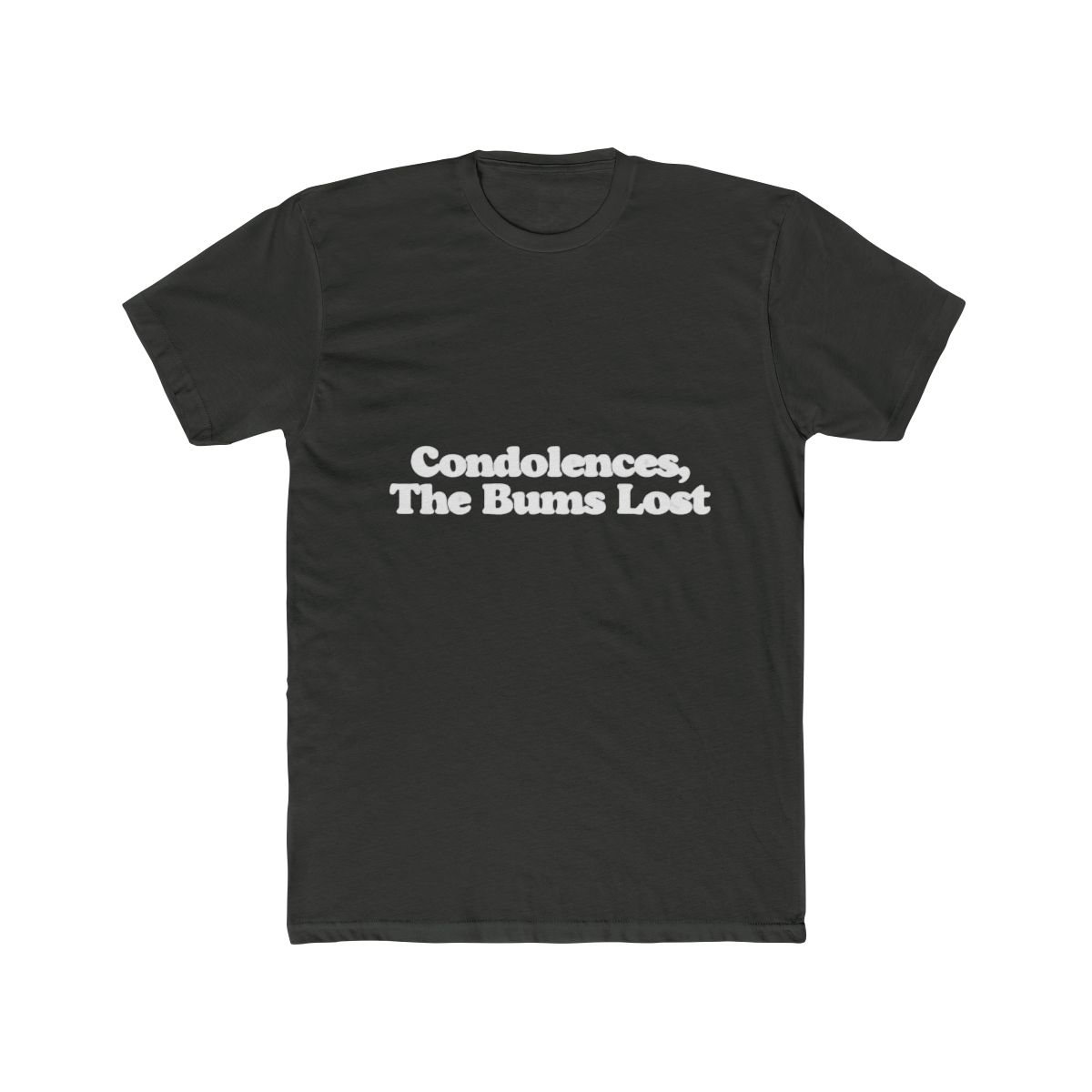 Condolence The Bums Lost Big Lebowski Quote T Shirt | The Big Lebowski - alternate angle 2, merchandise
