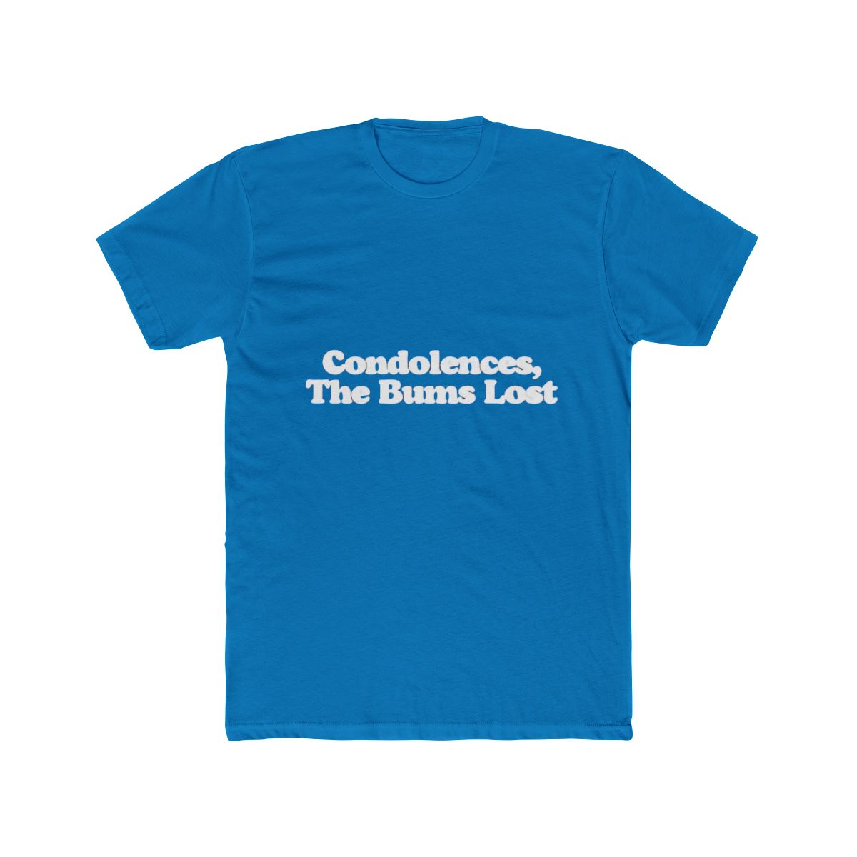 Condolence The Bums Lost Big Lebowski Quote T Shirt | The Big Lebowski - alternate angle 3, merchandise
