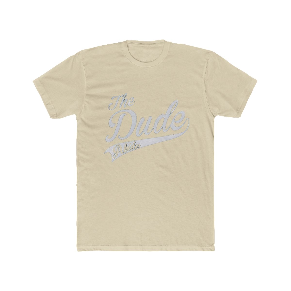 The Dude Abides T Shirt | The Big Lebowski - alternate angle 4, merchandise