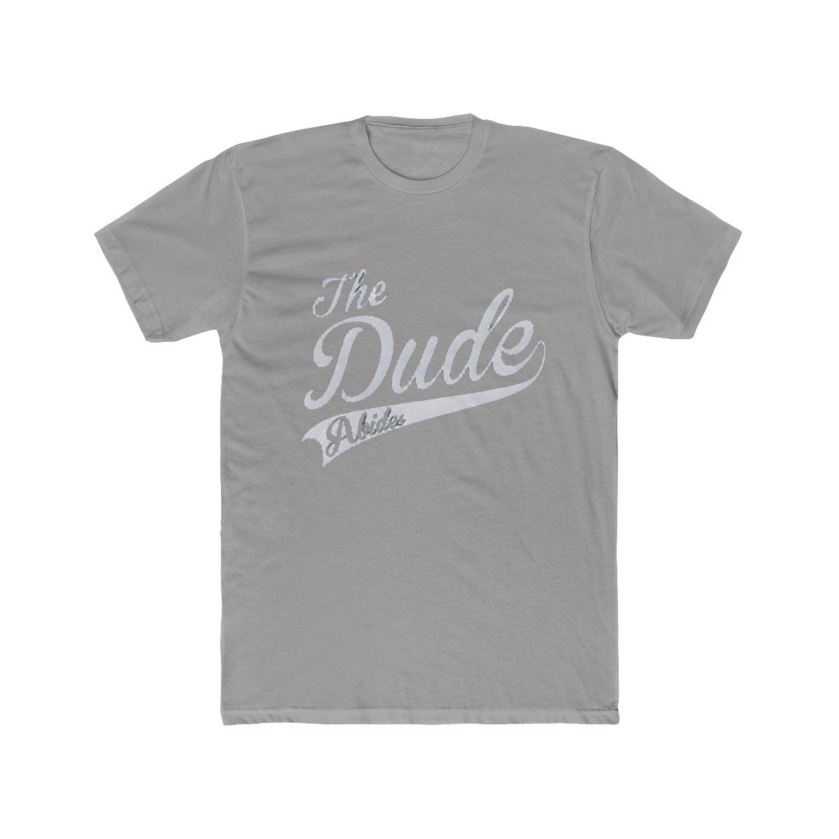 The Dude Abides T Shirt | The Big Lebowski - alternate angle 2, merchandise